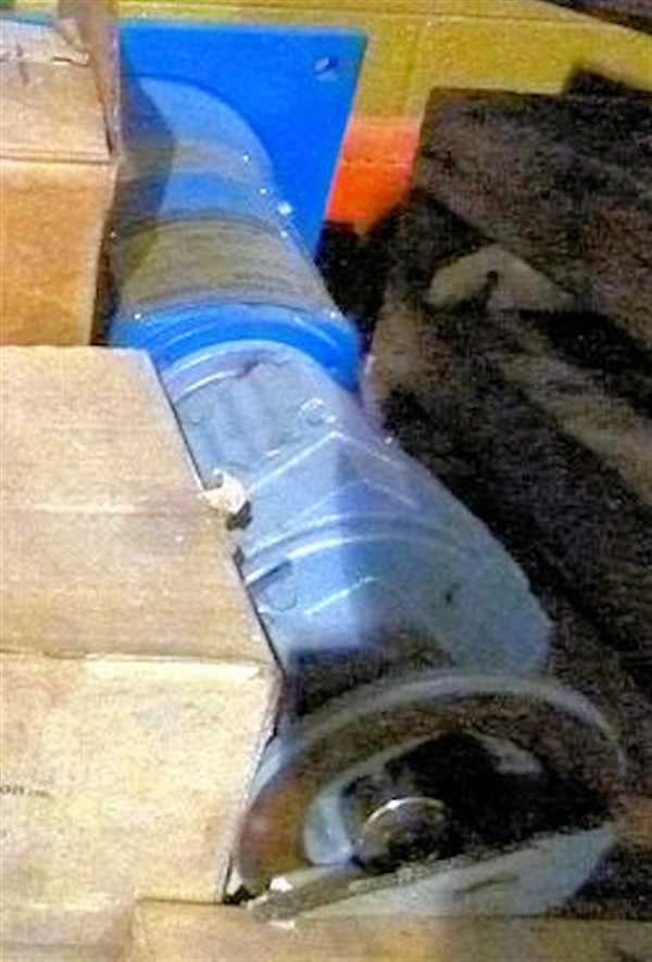 Unused Hayward Gordon Model Hrfx-15-421 Copper Sulphate Mix Tank Agitator)